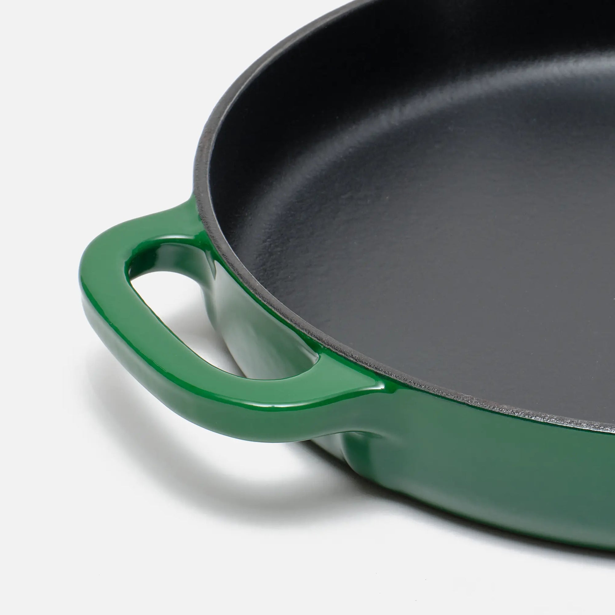 Panvica Mattia 2.0, ø 26 cm - Smaltovaná liatinová panvica bez pokrievky, zelená