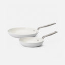 Sada panvíc Meda 5.0 Pro, ø 20 cm + ø 26 cm, 2 diely - Nepriľnavé panvice s keramickým povrchom, svetlosivé
