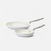 Sada panvíc Meda 5.0 Pro, ø 20 cm + ø 26 cm, 2 diely - Nepriľnavé panvice s keramickým povrchom, svetlosivé