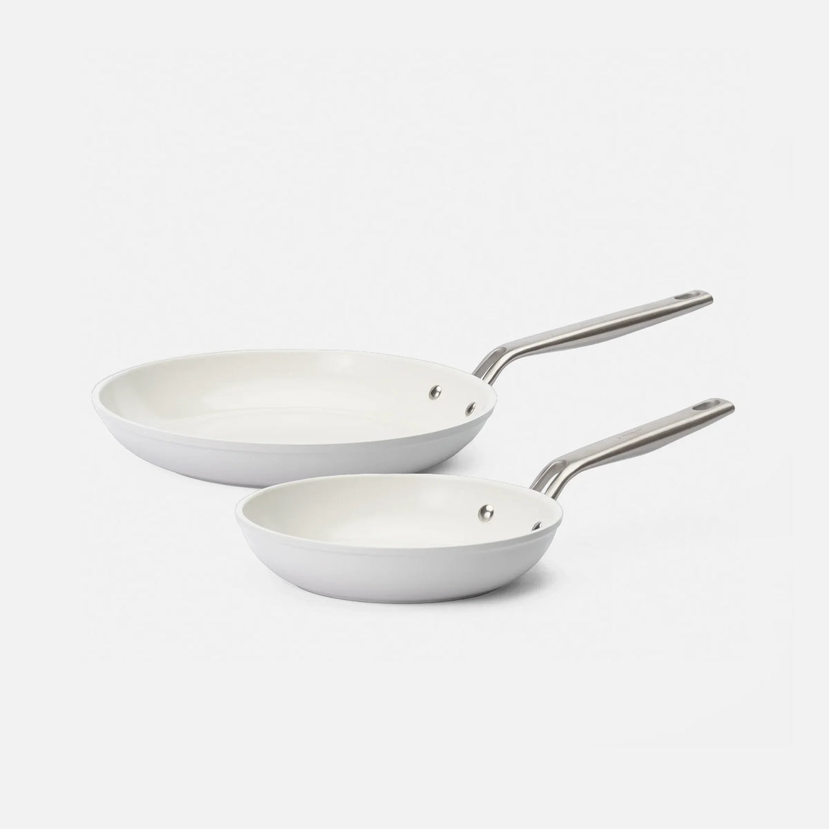Sada panvíc Meda 5.0 Pro, ø 20 cm + ø 26 cm, 2 diely - Nepriľnavé panvice s keramickým povrchom, svetlosivé