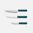 Sada nožov Trino Economy, 3 ks - Sada nožov z nemeckej ocele, modrá