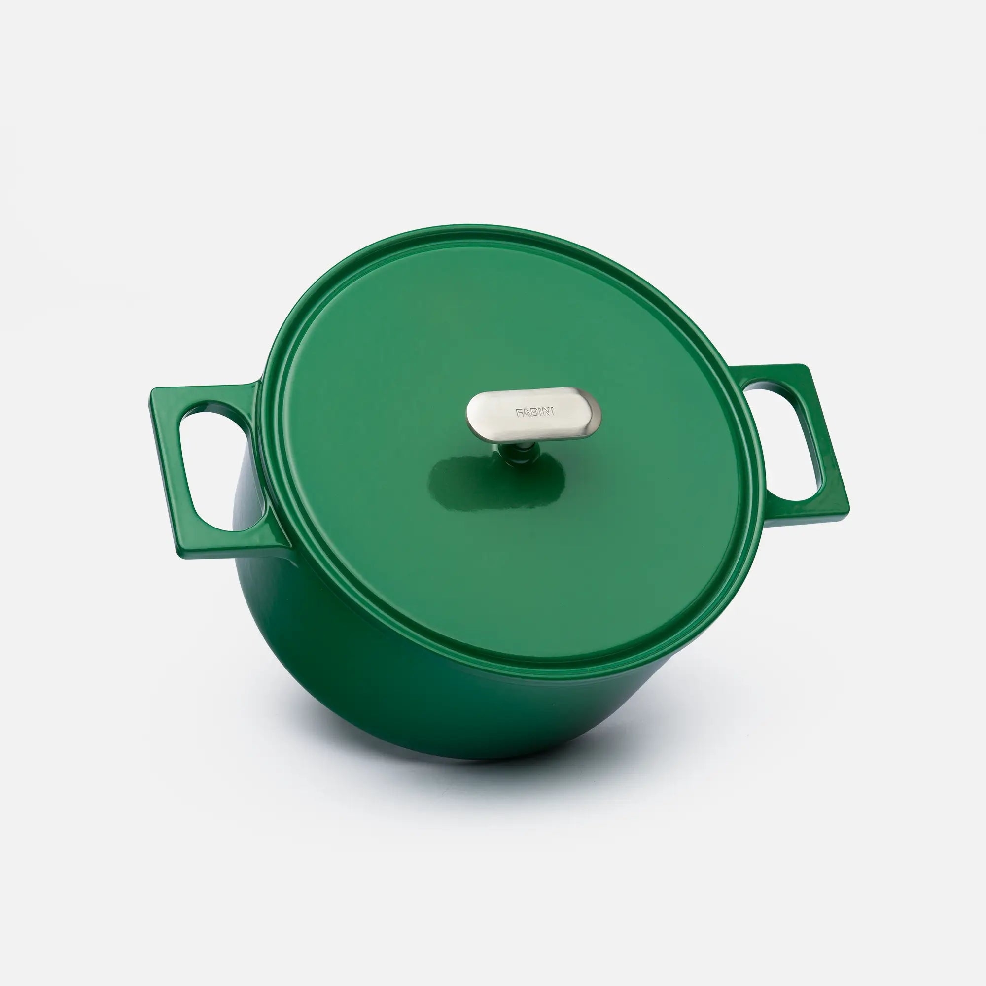 Kastról Mattia 3.0 Standard, ø 26 cm (5,5 l) - Smaltovaný liatinový kastról s pokrievkou, lesklý zelený