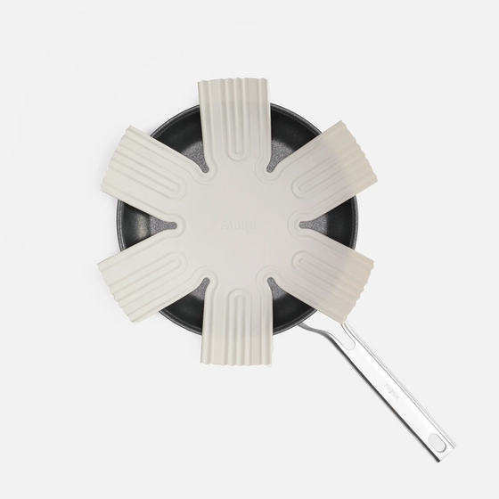 Preložka Otto, 2 kusy - Silikonová ochranná preložka na skladovanie panvíc, krémová