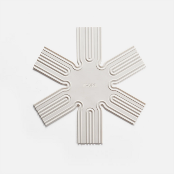 Preložka Otto, 2 kusy - Silikonová ochranná preložka na skladovanie panvíc, krémová