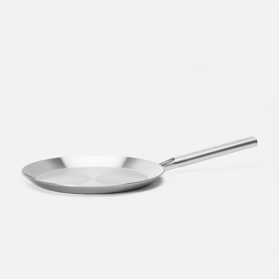 Palacinková panvica Lucca 4.0 Standard, ø 28 cm - Nerezová beznitová panvica z viacvrstvovej nerezovej ocele bez pokrievky