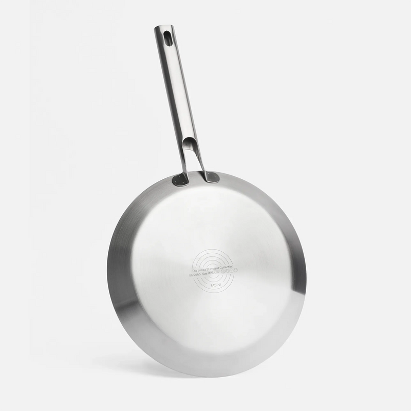 Palacinková panvica Lucca 4.0 Standard, ø 28 cm - Nepriľnavá nerezová beznitová panvica z viacvrstvovej nerezovej ocele s nepriľnavým keramickým povrchom bez pokrievky