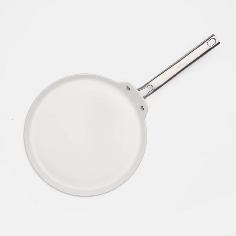 Palacinková panvica Meda 5.0 Pro, ø 28 cm - Nepriľnavá panvica s keramickým povrchom bez pokrievky, svetlosivá