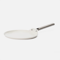 Palacinková panvica Meda 5.0 Standard, ø 28 cm - Nepriľnavá panvica s keramickým povrchom bez pokrievky, krémová