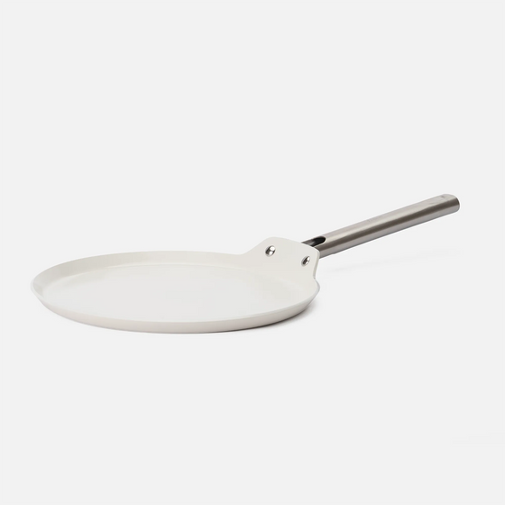Palacinková panvica Meda 5.0 Standard, ø 28 cm - Nepriľnavá panvica s keramickým povrchom bez pokrievky, krémová
