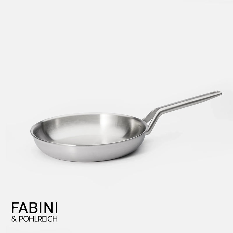 Panvica FABINI & Pohlreich 2.0, ø 26 cm - Nerezová beznitová panvica z viacvrstvovej nerezovej ocele bez pokrievky
