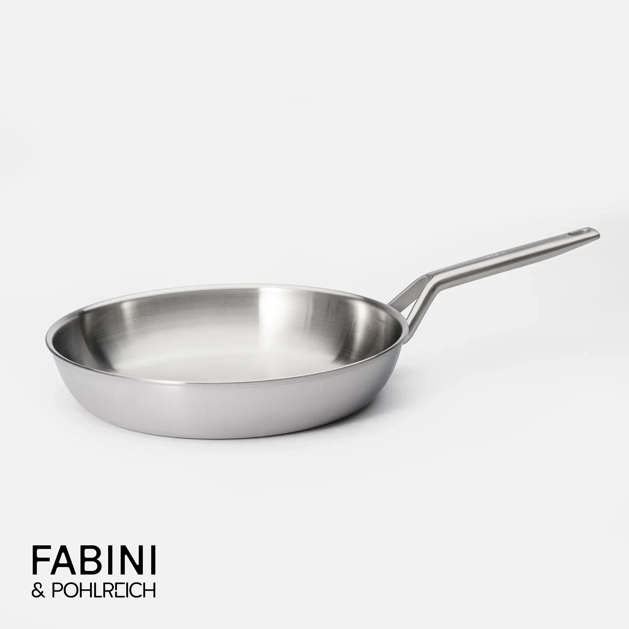 Panvica FABINI & Pohlreich 2.0, ø 30 cm - Nerezová beznitová panvica z viacvrstvovej nerezovej ocele bez pokrievky