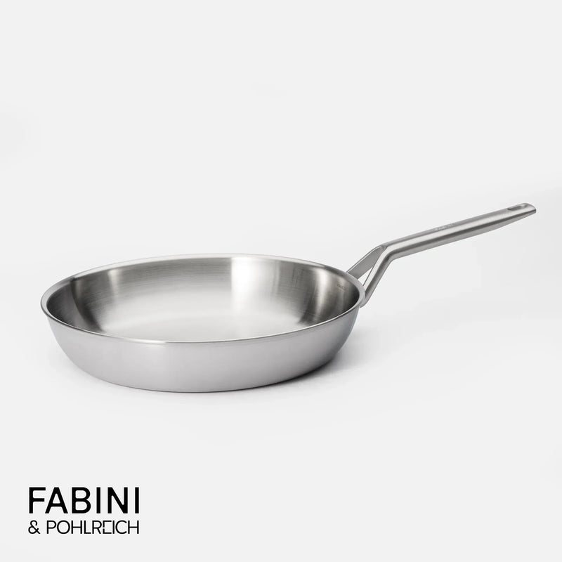Panvica FABINI & Pohlreich 2.0, ø 30 cm - Nerezová beznitová panvica z viacvrstvovej nerezovej ocele bez pokrievky
