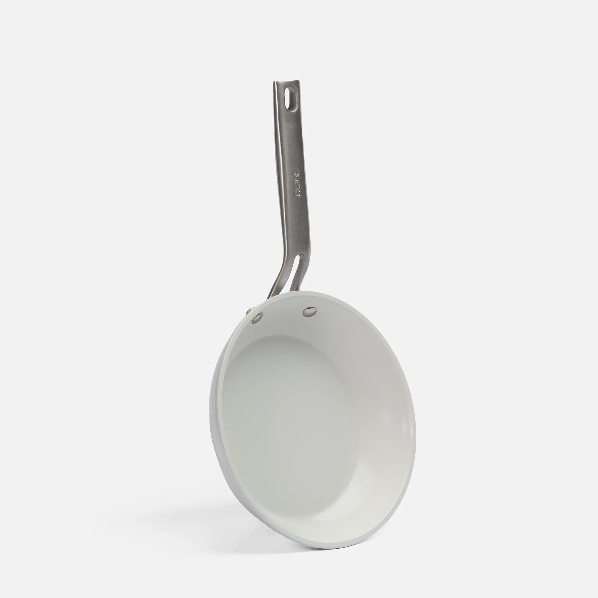 Sada panvíc Meda 5.0 Standard, ø 20 cm + ø 26 cm, 2 diely - Nepriľnavé panvice s keramickým povrchom, krémové