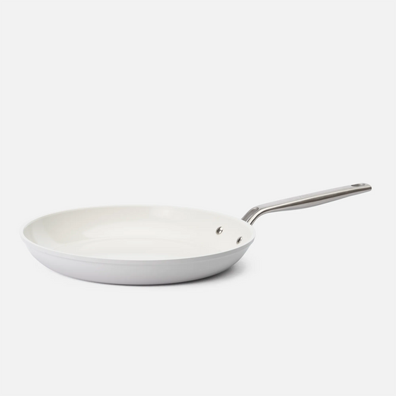 Panvica Meda 5.0 Pro, ø 28 cm - Nepriľnavá panvica s keramickým povrchom bez pokrievky, svetlosivá
