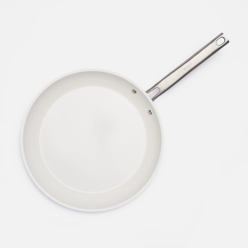 Panvica Meda 5.0 Pro, ø 30 cm - Nepriľnavá panvica s keramickým povrchom bez pokrievky, svetlosivá