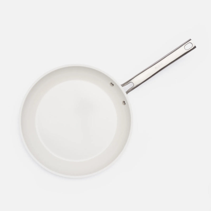 Panvica Meda 5.0 Standard, ø 28 cm - Nepriľnavá panvica s keramickým povrchom bez pokrievky, krémová