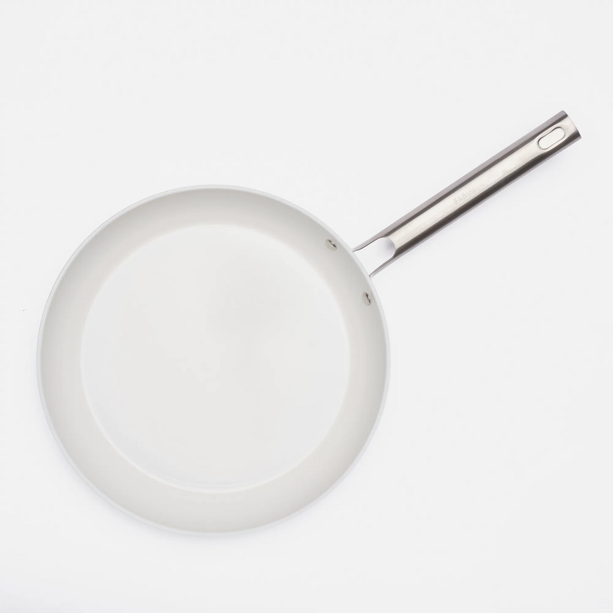 Panvica Meda 5.0 Standard, ø 30 cm - Nepriľnavá panvica s keramickým povrchom bez pokrievky, krémová
