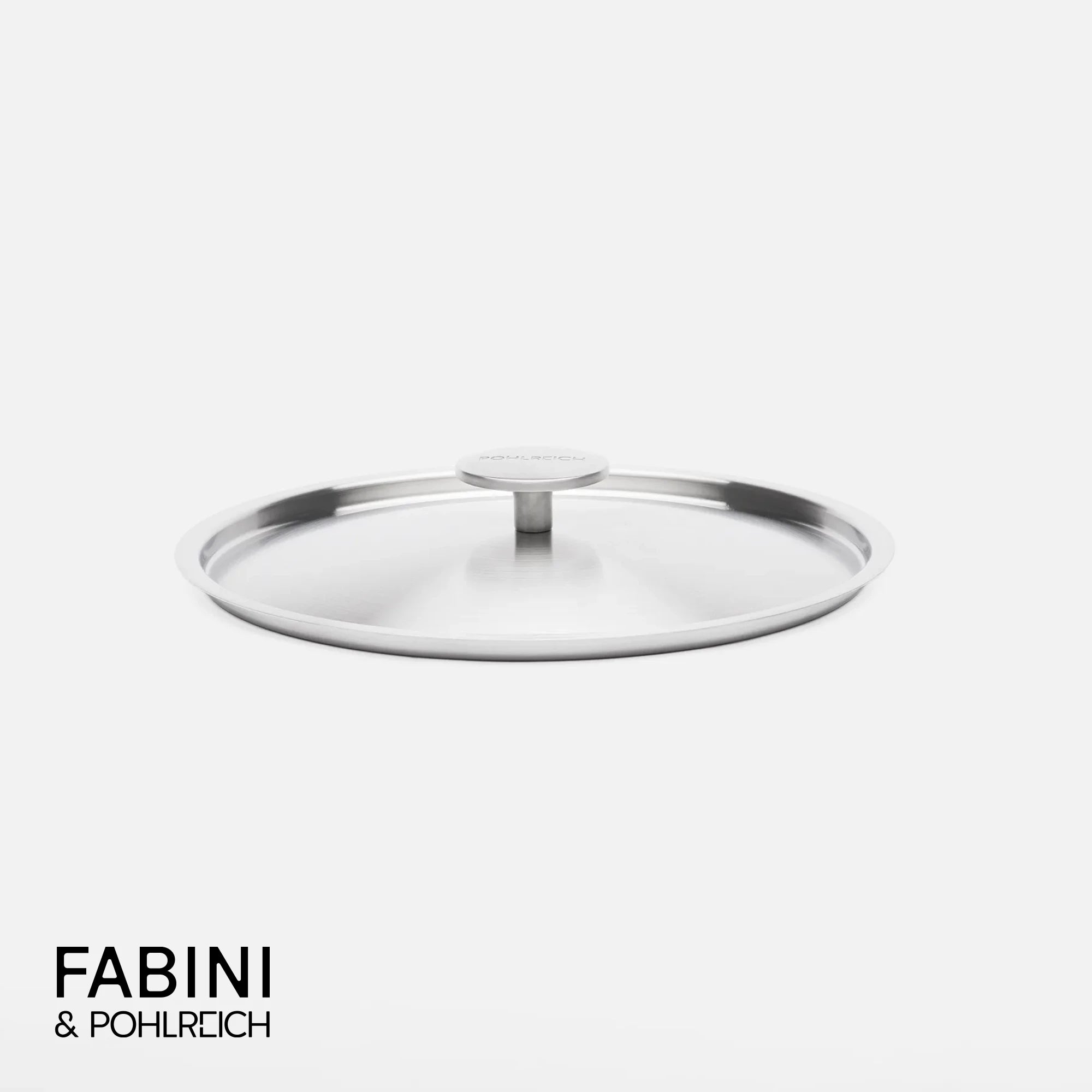 Pokrievka FABINI & Pohlreich 2.0, ø 26 cm - Nerezová beznitová pokrievka