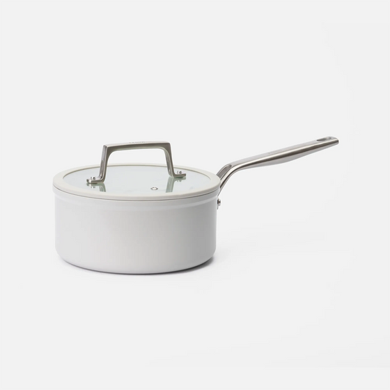 Rajnica Meda 5.0 Pro, ø 20 cm (2,4 l) - Nepriľnavá rajnica s keramickým povrchom s pokrievkou, svetlosivý