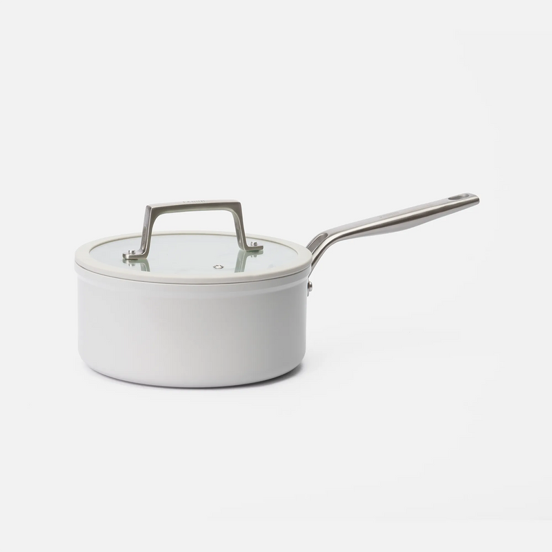 Rajnica Meda 5.0 Pro, ø 20 cm (2,4 l) - Nepriľnavá rajnica s keramickým povrchom s pokrievkou, svetlosivý