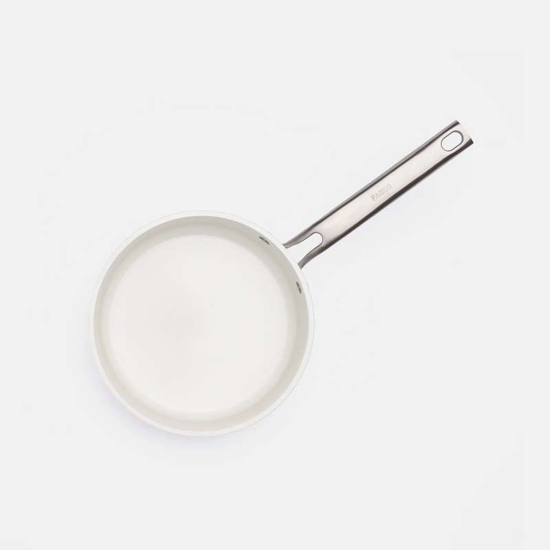 Rajnica Meda 5.0 Pro, ø 20 cm (2,4 l) - Nepriľnavá rajnica s keramickým povrchom s pokrievkou, svetlosivý