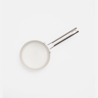 Rajnica Meda 5.0 Standard, ø 16 cm (1,2 l) - Nepriľnavá rajnica s keramickým povrchom s pokrievkou, krémová