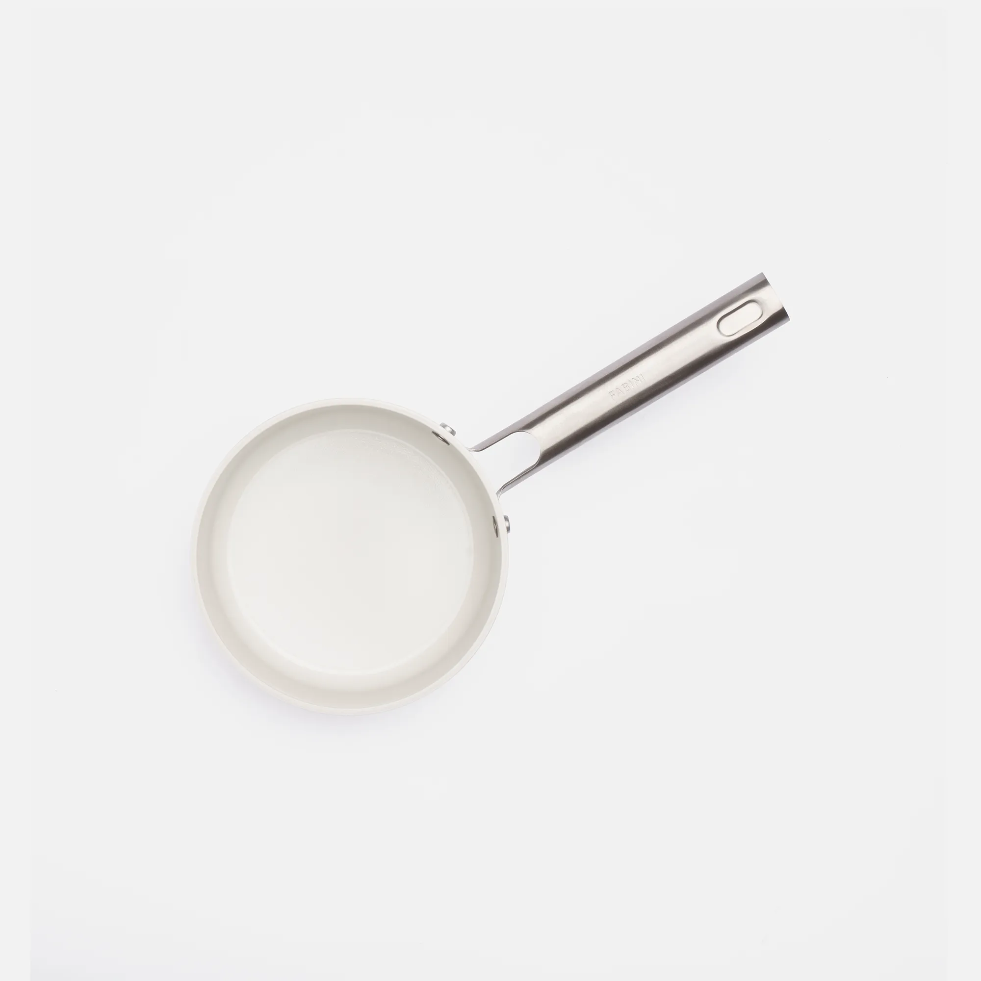 Rajnica Meda 5.0 Standard, ø 16 cm (1,2 l) - Nepriľnavá rajnica s keramickým povrchom s pokrievkou, krémová