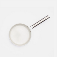 Rajnica Meda 5.0 Standard, ø 20 cm (2,4 l) - Nepriľnavá rajnica s keramickým povrchom s pokrievkou, krémová