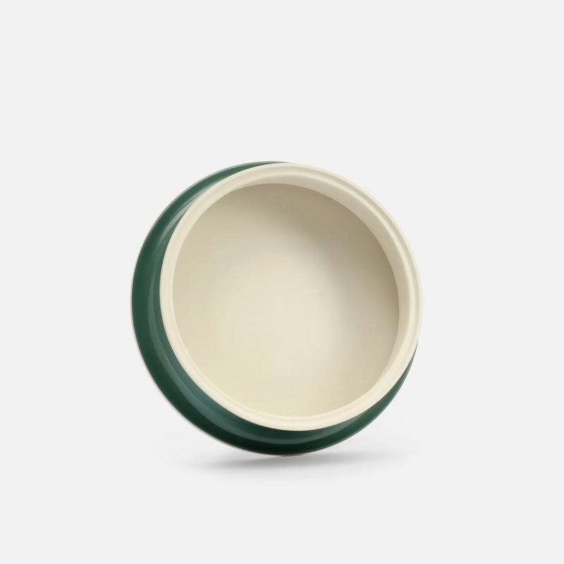 Podnos na koláč FABINI & Surová dcérka, ø 28 cm - Kameninový podnos, zelený