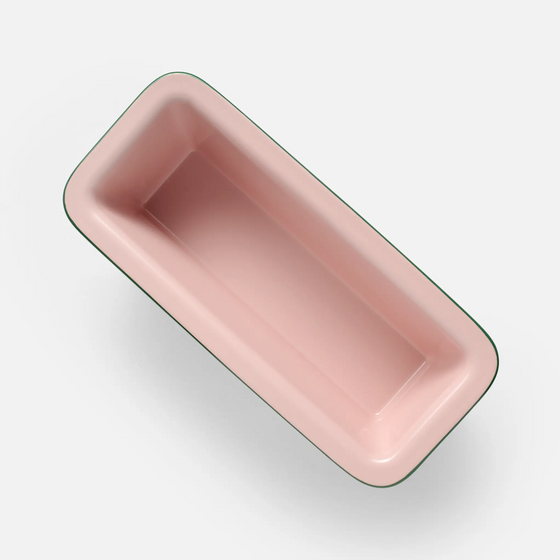 Forma na banana bread FABINI & Surová dcérka - Kameninová forma, ružová