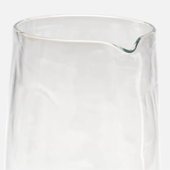 Súprava karafy a 2 pohárov z fúkaného skla FABINI & Tomáš Kučera, priehľadná