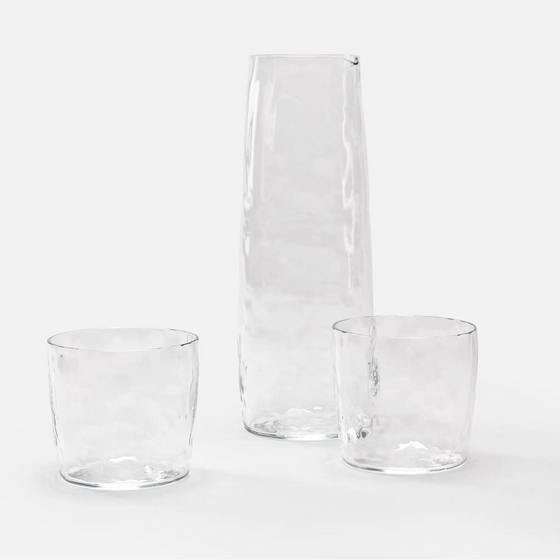 Súprava 2 pohárov z fúkaného skla FABINI & Tomáš Kučera, 200 ml, priehľadná