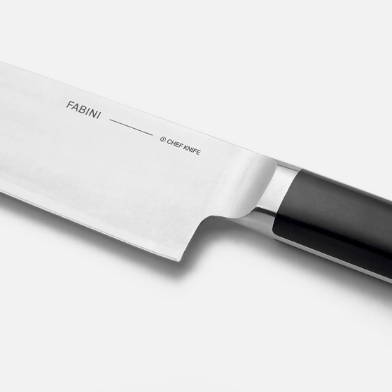 Veľký kuchársky nôž z trojvrstvovej japonskej ocele 20 cm