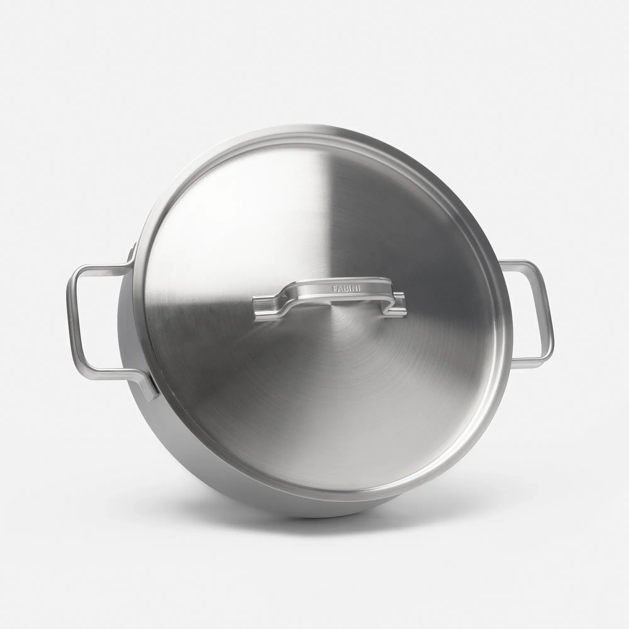 Servírovacia tegame panvica Lucca 4.0 Standard, ø 28 cm (4 l) - Nerezová beznitová panvica z viacvrstvovej nerezovej ocele s pokrievkou