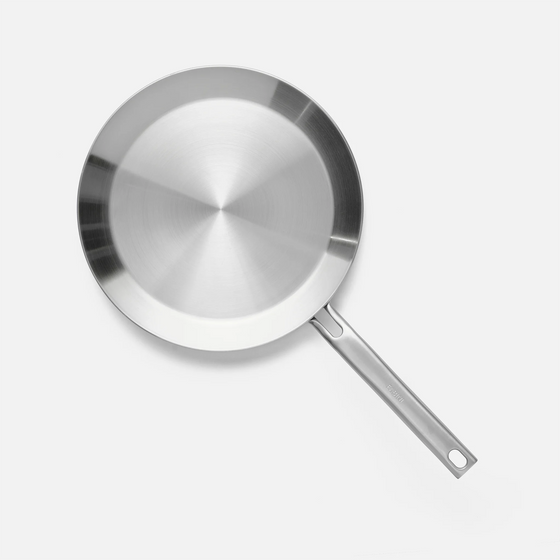 Palacinková panvica Lucca 4.0 Pro, ø 28 cm - Nerezová beznitová panvica z viacvrstvej nerezovej ocele bez pokrievky