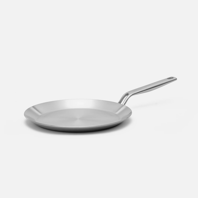 Palacinková panvica Lucca 4.0 Pro, ø 28 cm - Nerezová beznitová panvica z viacvrstvej nerezovej ocele bez pokrievky