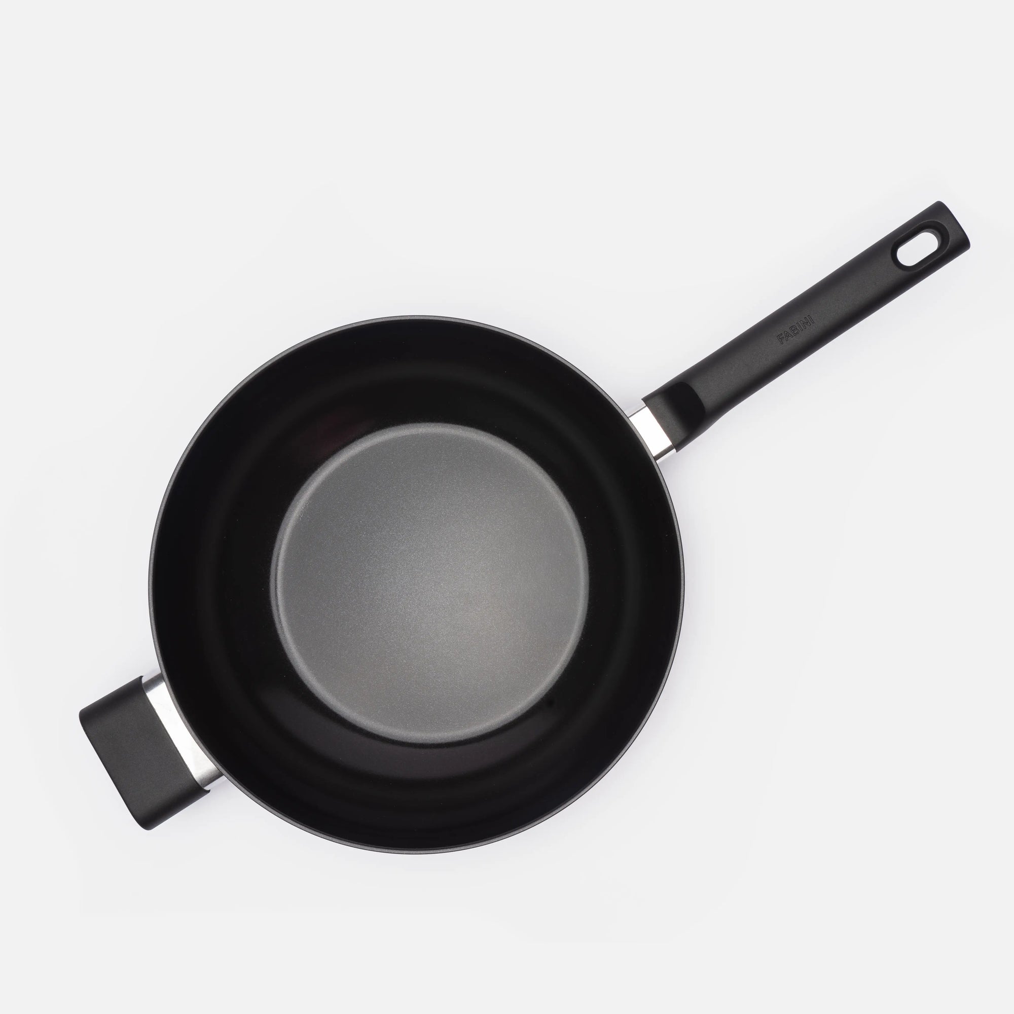 Wok panvica Meda 5.0 Economy, ø 28 cm - Nepriľnavá panvica s keramickým povrchom s pokrievkou, čierna
