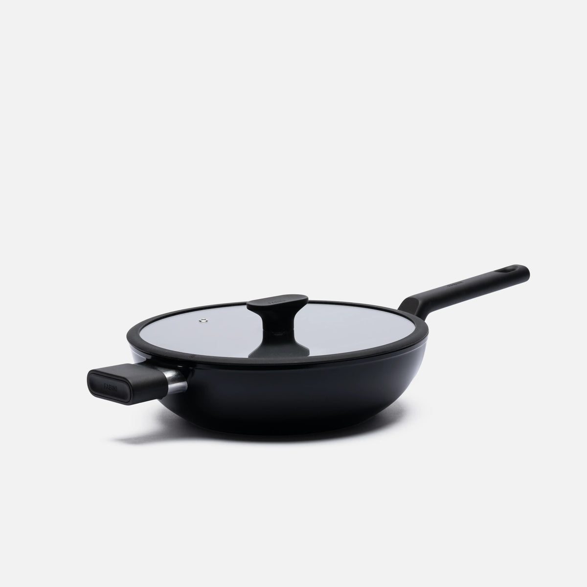Wok panvica Meda 5.0 Economy, ø 28 cm - Nepriľnavá panvica s keramickým povrchom s pokrievkou, čierna