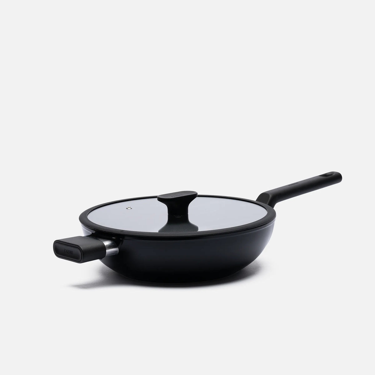 Wok panvica Meda 5.0 Economy, ø 28 cm - Nepriľnavá panvica s keramickým povrchom s pokrievkou, čierna