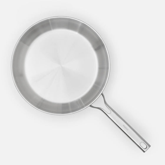 Panvica FABINI & Pohlreich, ø 30 cm - Nerezová beznitová panvica z päťvrstvovej nerezovej ocele bez pokrievky