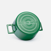 Kastról Mattia 3.0 Standard, ø 26 cm (5,5 l) - Smaltovaný liatinový kastról s pokrievkou, lesklý zelený