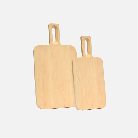 Súprava servírovacích dosiek Arba, 38,5 x 19 cm + 44,5 x 25 cm, 2 ks - Drevené dosky z javora