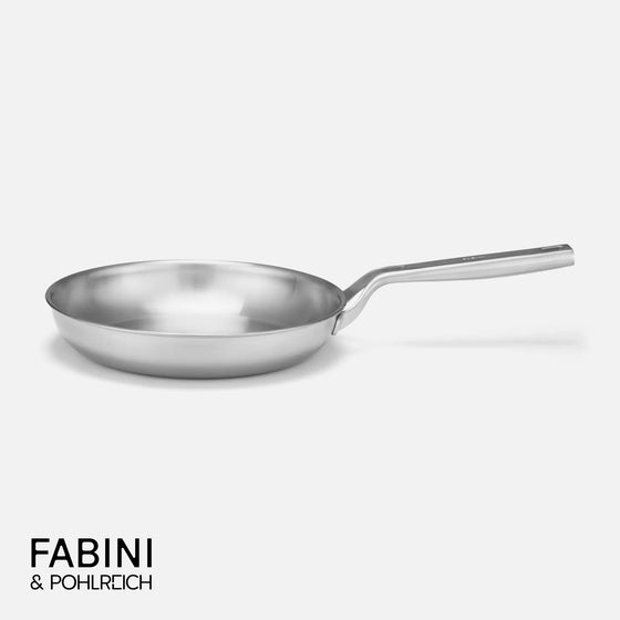 Panvica FABINI & Pohlreich, ø 26 cm - Nerezová beznitová panvica z päťvrstvovej nerezovej ocele bez pokrievky