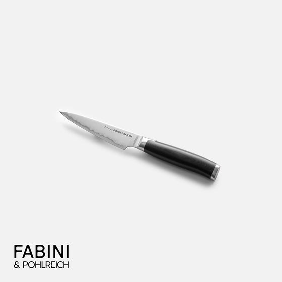 Nôž na zeleninu a špikovanie FABINI & Pohlreich, 9 cm - Kovaný nôž z trojvrstvovej japonskej ocele