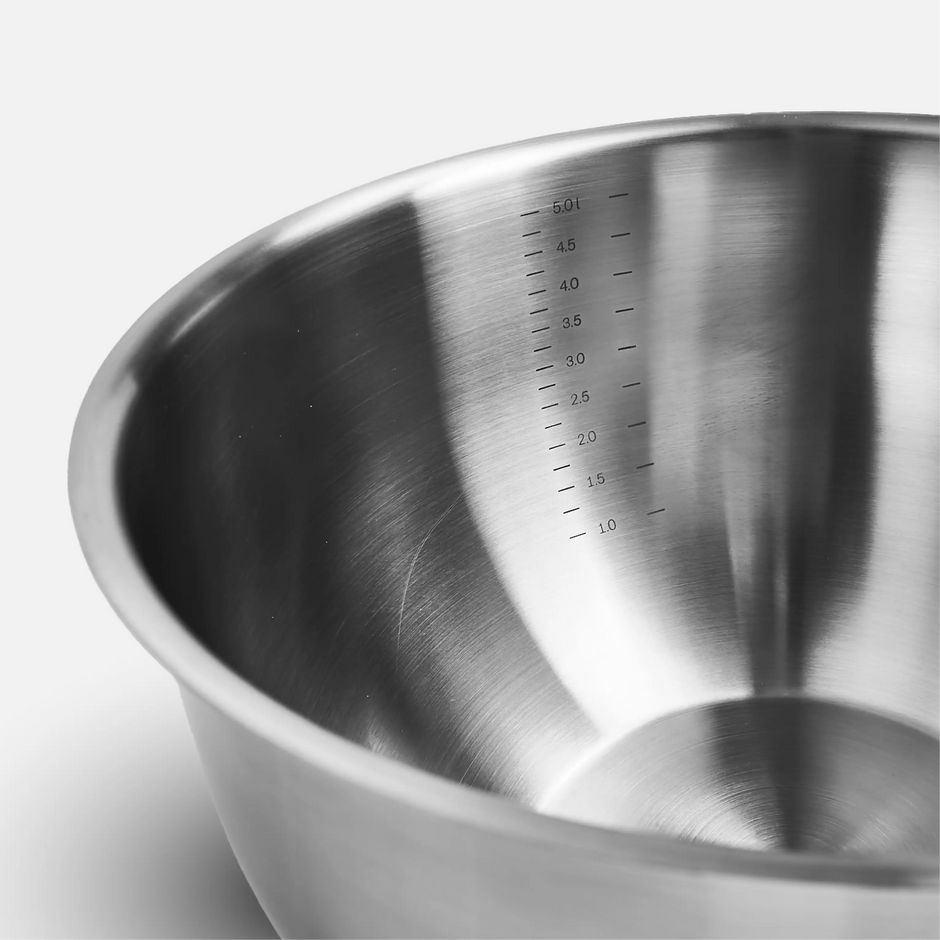 Sada mís Lucca 3.0, 3 diely - Nerezové misy