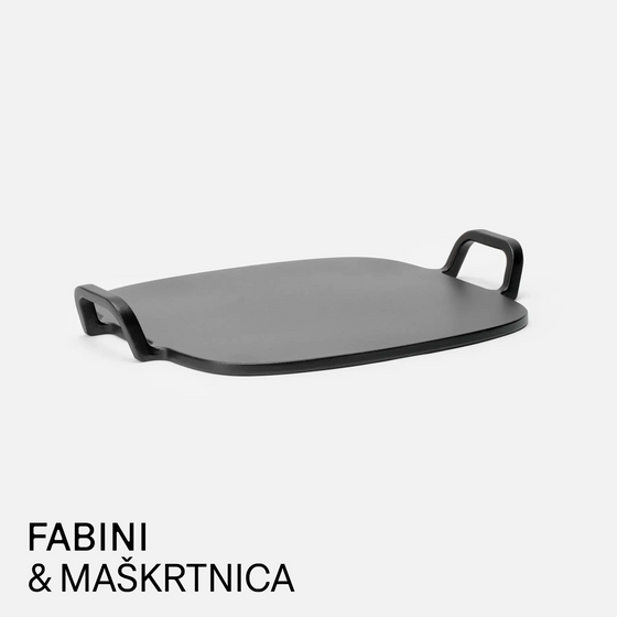 Tál FABINI & Maškrtnica - Smaltovaný liatinový tál na pečenie