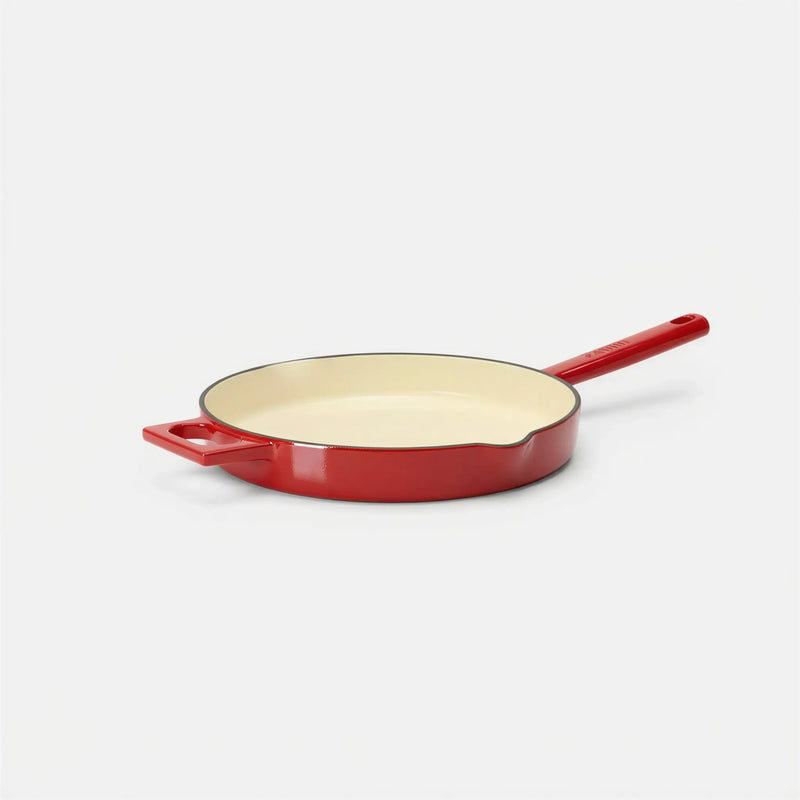 Panvica Mattia 3.0, ø 26 cm - Smaltovaná liatinová panvica, lesklá červená
