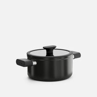 Hrniec Meda 5.0 Economy, ø 20 cm (2,6 l) - Nepriľnavý hrniec s keramickým povrchom s pokrievkou, čierny