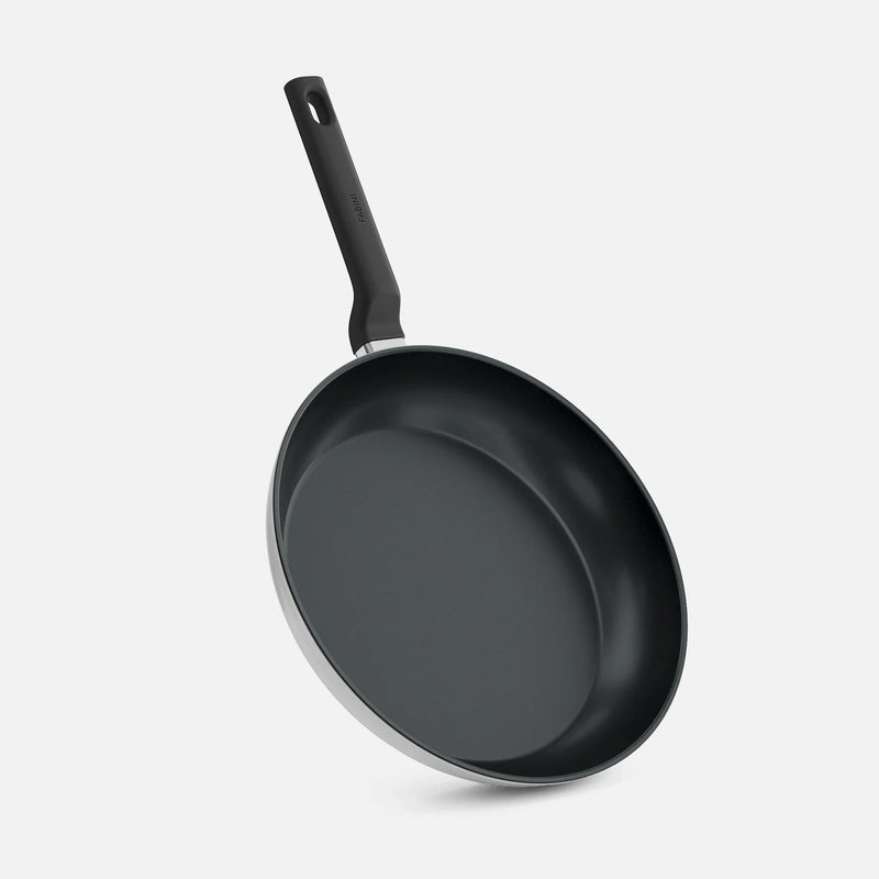 Panvica Meda 5.0 Economy, ø 30 cm - Nepriľnavá panvica s keramickým povrchom bez pokrievky, krémová