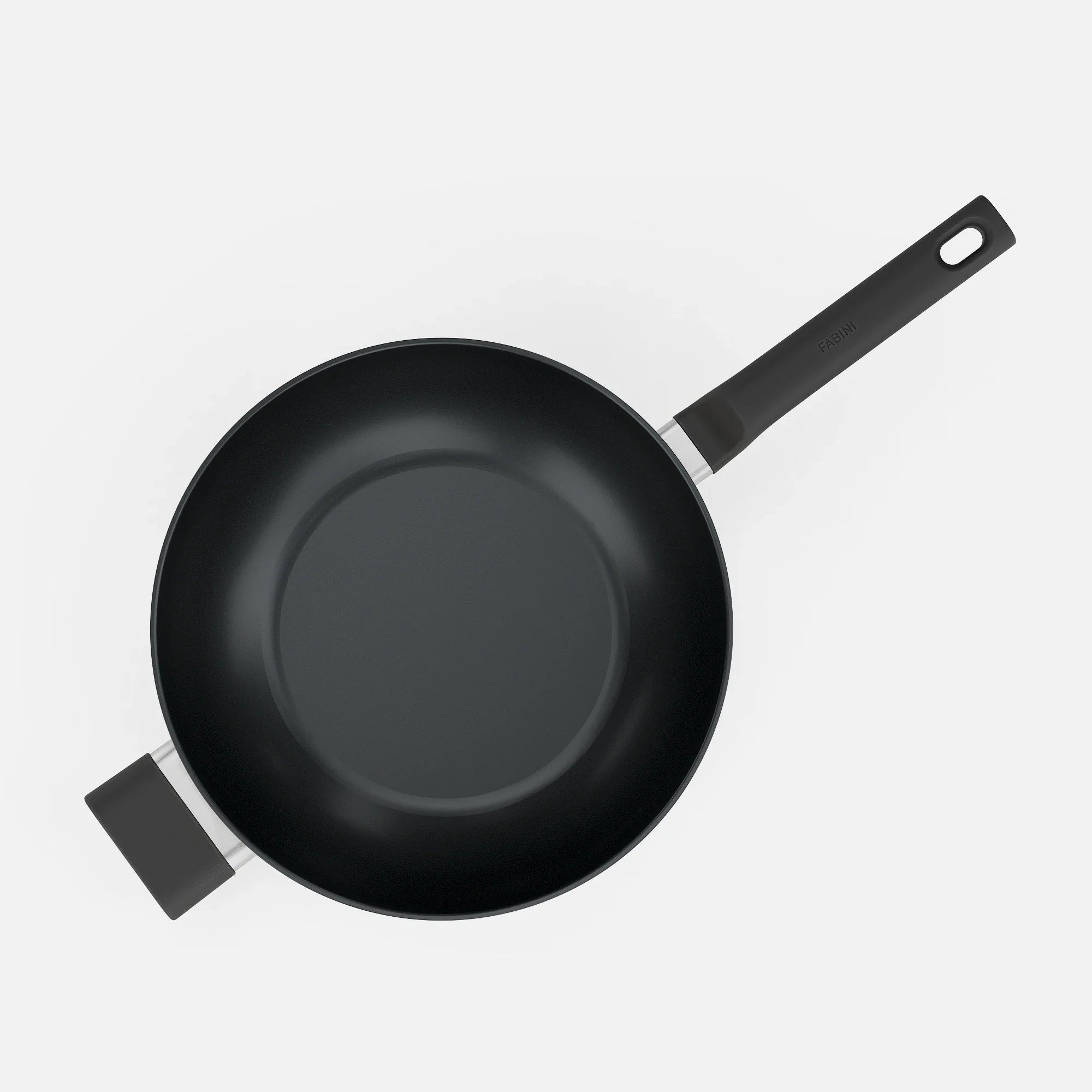 Wok panvica Meda 5.0 Economy, ø 28 cm - Nepriľnavá panvica s keramickým povrchom s pokrievkou, čierna